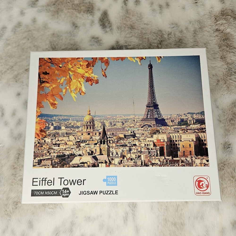 EIFFEL TOWER 1000 Piece Jigsaw Puzzle Paris France 70cm X 50cm #88351 Hao Xiang